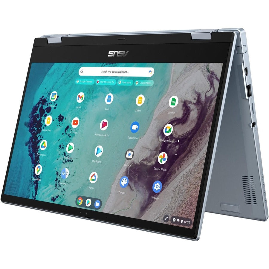 Asus Chromebook Flip CX3 CX3400FMA-DH31T-CA 14" Touchscreen Convertible 2 in 1 Chromebook - Full HD - Intel Core i3 11th Gen i3-1110G4 - 8 GB - 128 GB SSD - AI Blue CX3400FMA-DH31T-CA