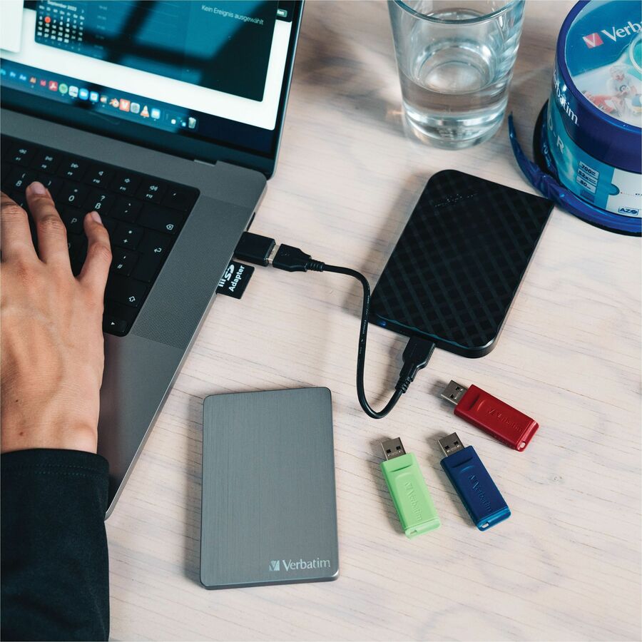 Verbatim Store 'n' Go 2 TB Portable Hard Drive - 2.5" External 53195