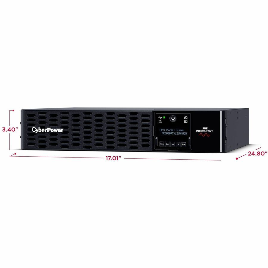 CyberPower New Smart App Sinewave UPS PR3000RTXL2UHVACN 3000VA Tower/rack convertible UPS PR3000RTXL2UHVACN