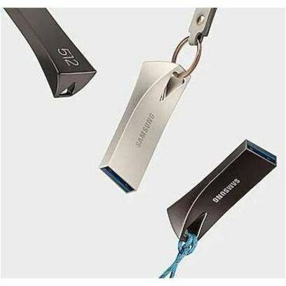 Samsung BAR Plus USB 3.2 Flash Drive 512GB Titan Gray MUF-512BE4/AM