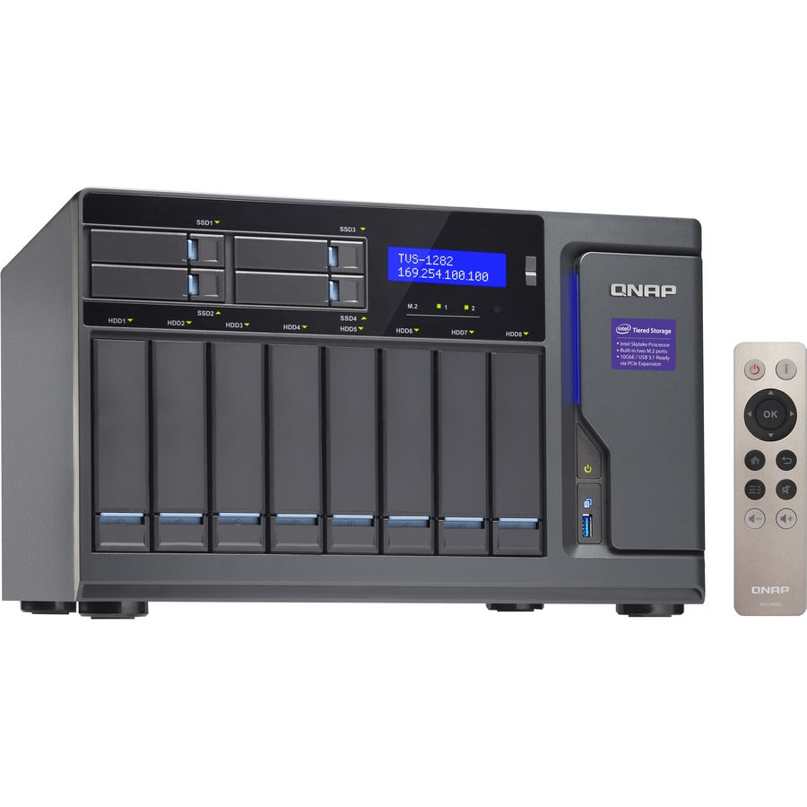 QNAP Turbo NAS TVS-1282-I5-16G-450W SAN/NAS Server TVS-1282-I5-16G-450W-US