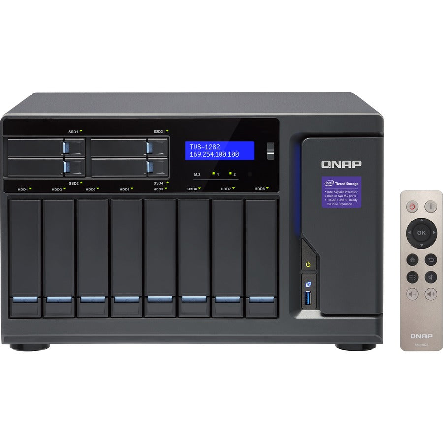 QNAP Turbo NAS TVS-1282-I5-16G-450W SAN/NAS Server TVS-1282-I5-16G-450W-US