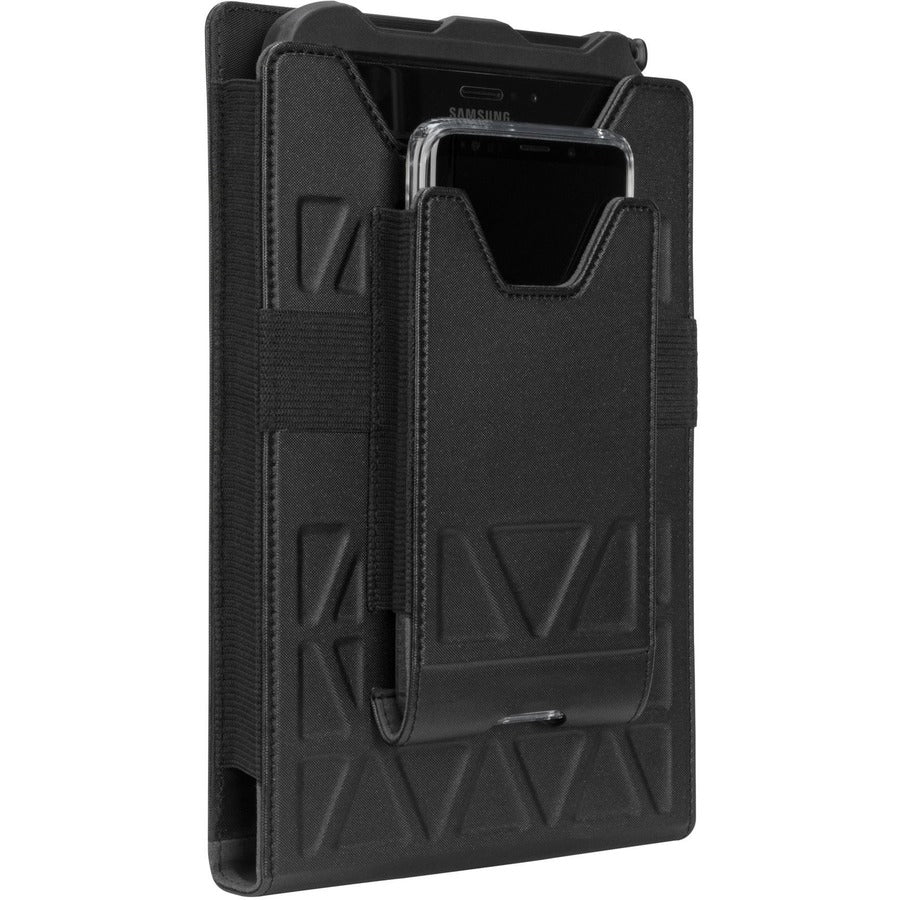 Targus Field-Ready THZ711GLZ Carrying Case (Holster) for 7" to 8" Tablet, Smartphone, Radio, Pen, Stylus - Black THZ711GLZ