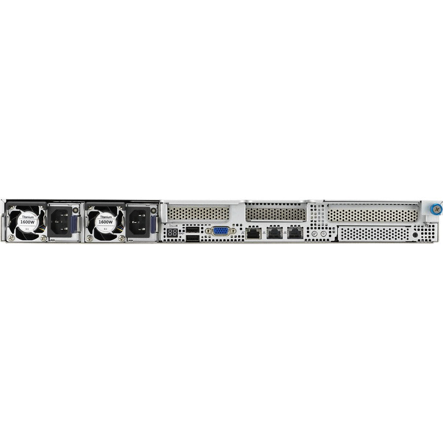 Asus RS500A-E12-RS12U-12W16B Barebone System - 1U Rack-mountable - Socket SP5 LGA-6096 - 1 x Processor Support - AMD RS500A-E12-RS12U-12W16B