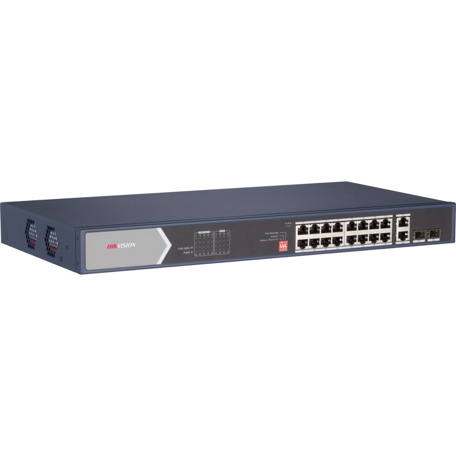 Hikvision 16 Port Gigabit Unmanaged PoE Switch DS-3E0520HP-E