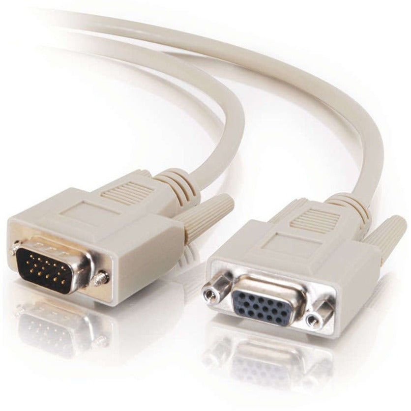 C2G 6ft Economy HD15 SVGA M/F Monitor Extension Cable 2717