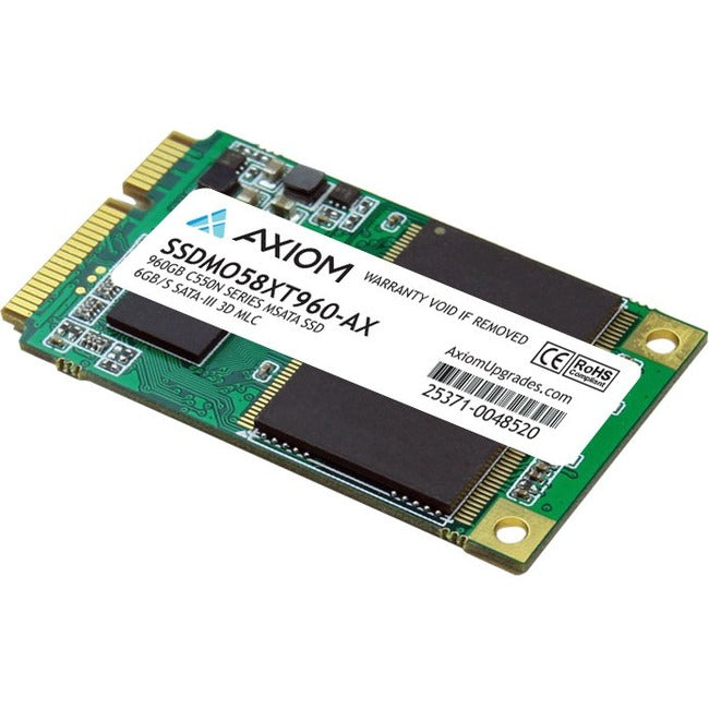 Axiom 960GB C550n Series mSATA SSD 6Gb/s SATA-III SSDMO58XT960-AX