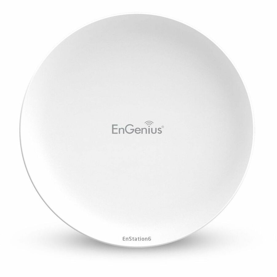 EnGenius EnStation 6 Single Band IEEE 802.11 a/b/g/n/ac/ax/e 1.17 Gbit/s Wireless Bridge - Outdoor EnStation6-KIT