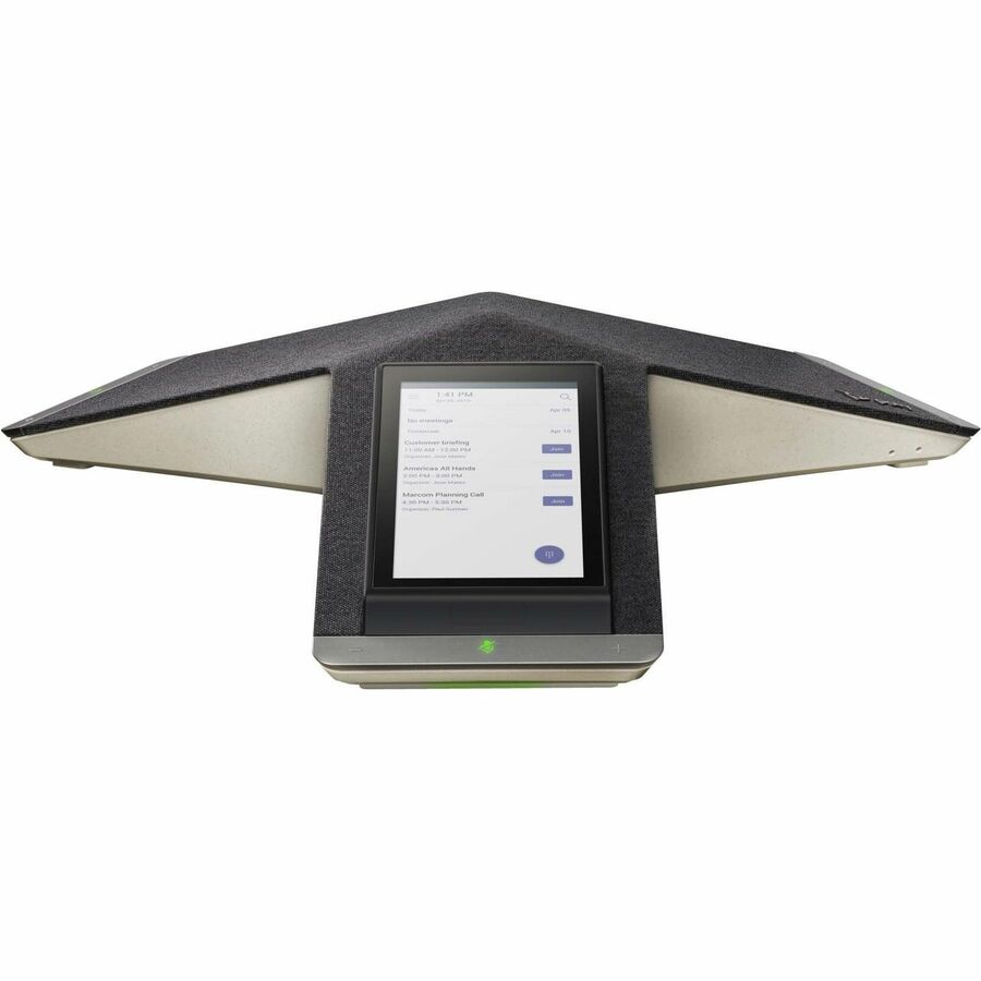 Poly Trio C60 IP Conference Station - Corded/Cordless - Wi-Fi, Bluetooth - Tabletop - Black - TAA Compliant 84C21AA#ABA