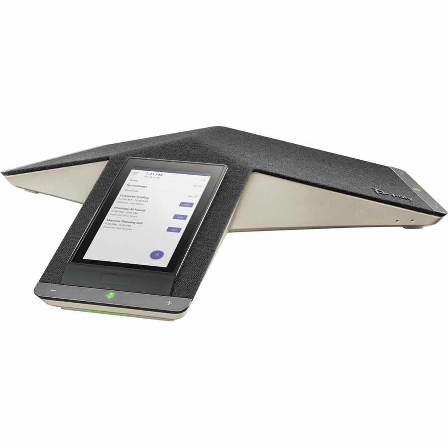 Poly Trio C60 IP Conference Station - Corded/Cordless - Wi-Fi, Bluetooth - Tabletop - Black - TAA Compliant 84C21AA#ABA