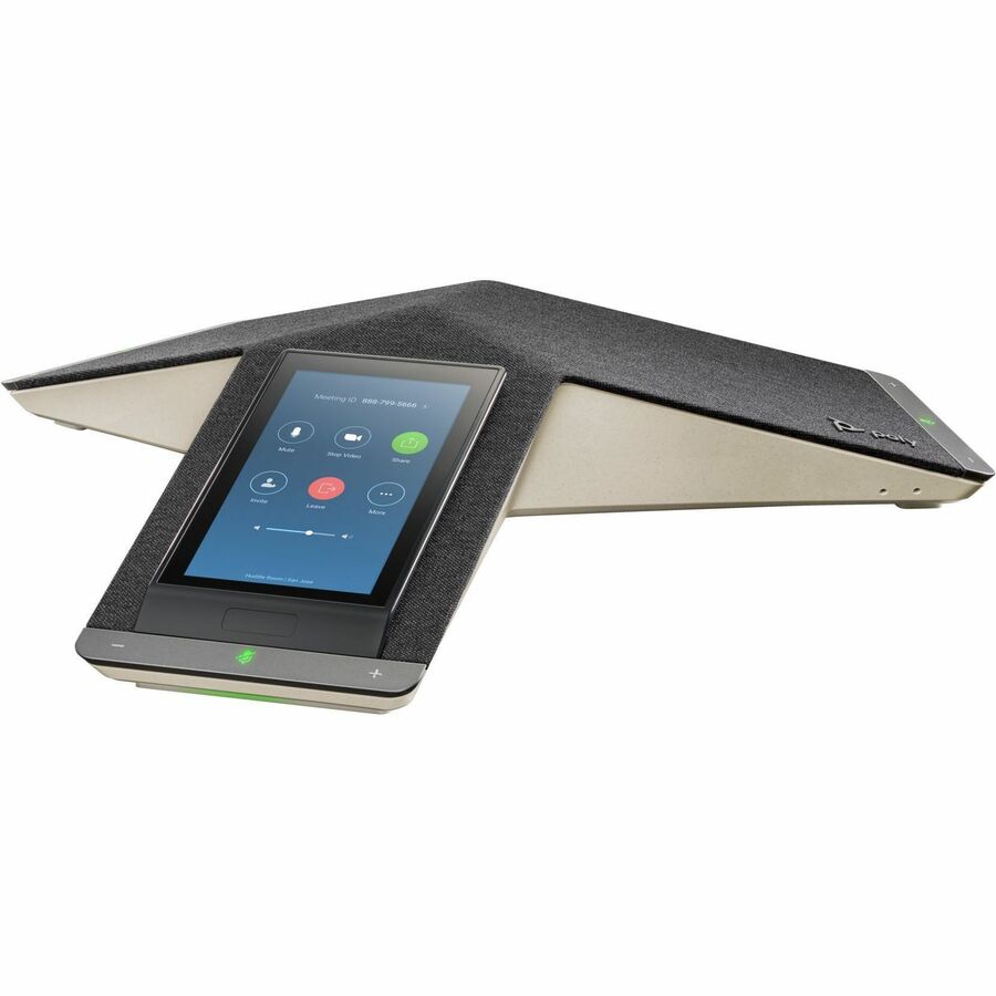 Poly Trio C60 IP Conference Station - Corded/Cordless - Bluetooth, Wi-Fi - Tabletop - Black - TAA Compliant 849B3AA#ABA