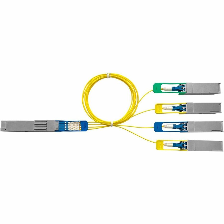 Aruba Networking 400G PLR4 QSFP-DD MPO12 10km SMF Transceiver S3N94A