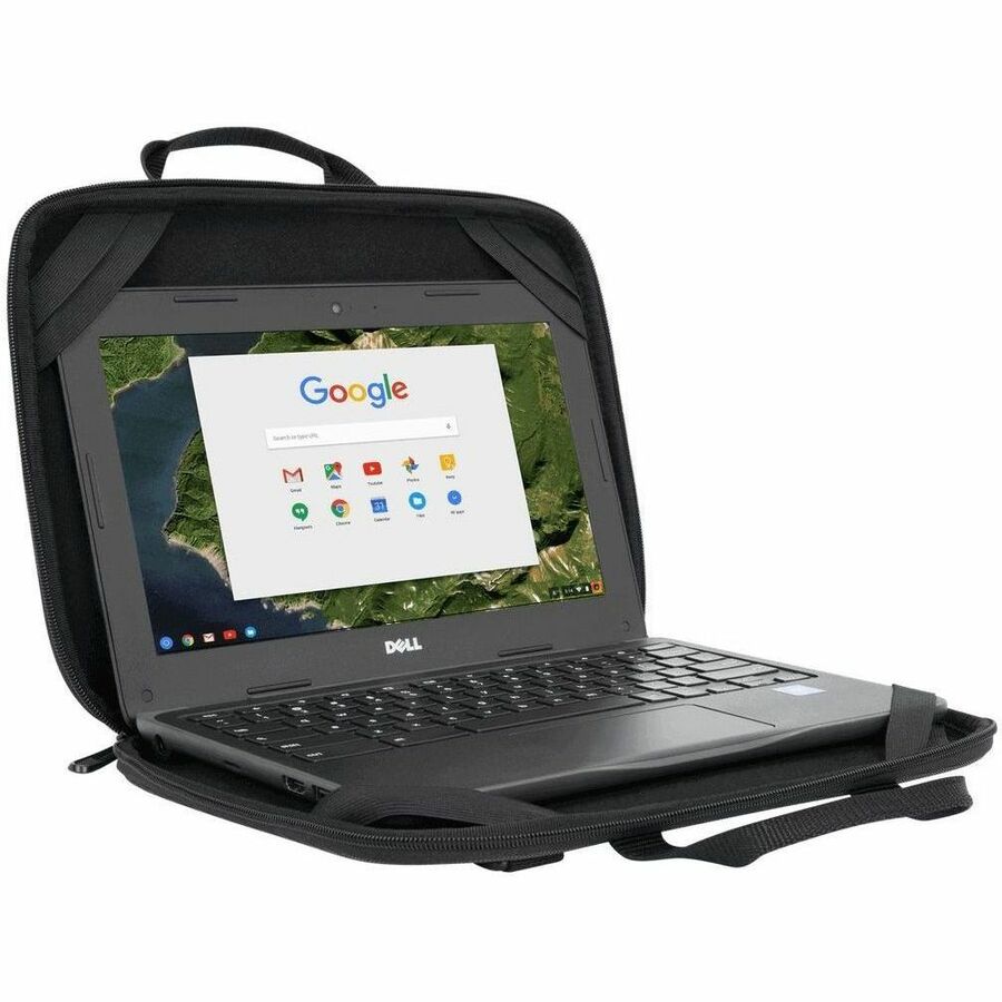 Targus Work-in Essentials TED006GL Carrying Case for 11.6" Chromebook, Notebook - Black/Gray TED006GL