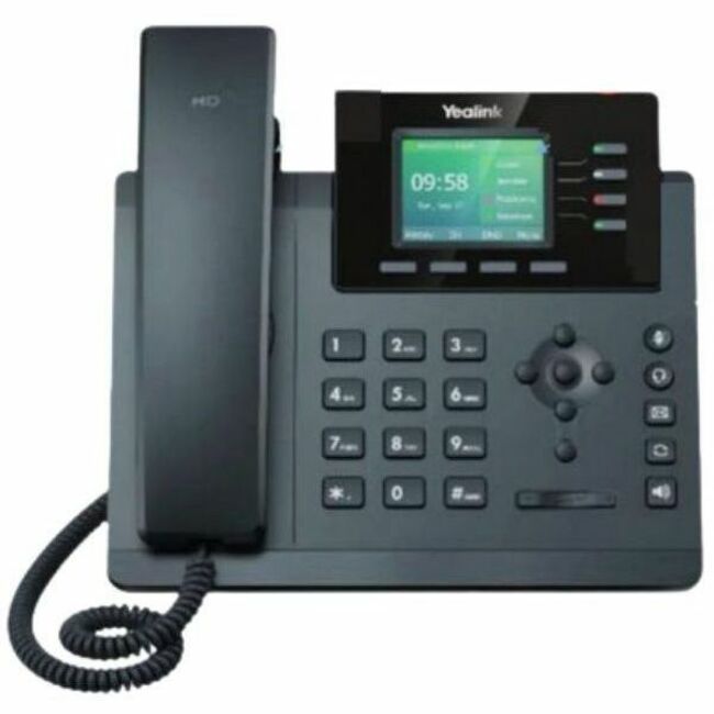 Yealink SIP-T34W IP Phone - Corded - Corded/Cordless - Wi-Fi, Bluetooth - Wall Mountable - Classic Gray SIP-T34W