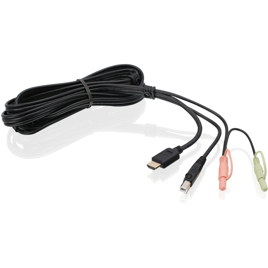 IOGEAR 6ft HDMI KVM Cable with USB and Audio (TAA Compliant) G2L802U