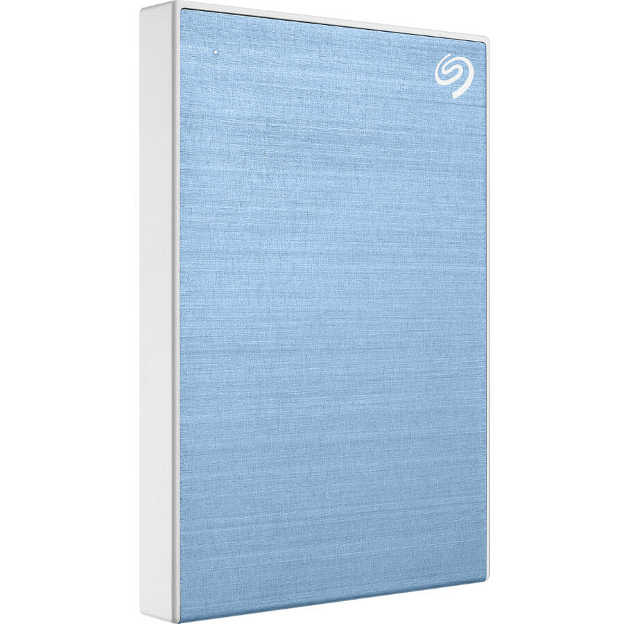 Seagate Backup Plus Slim STHN1000402 1 TB Portable Hard Drive - External - Light Blue STHN1000402