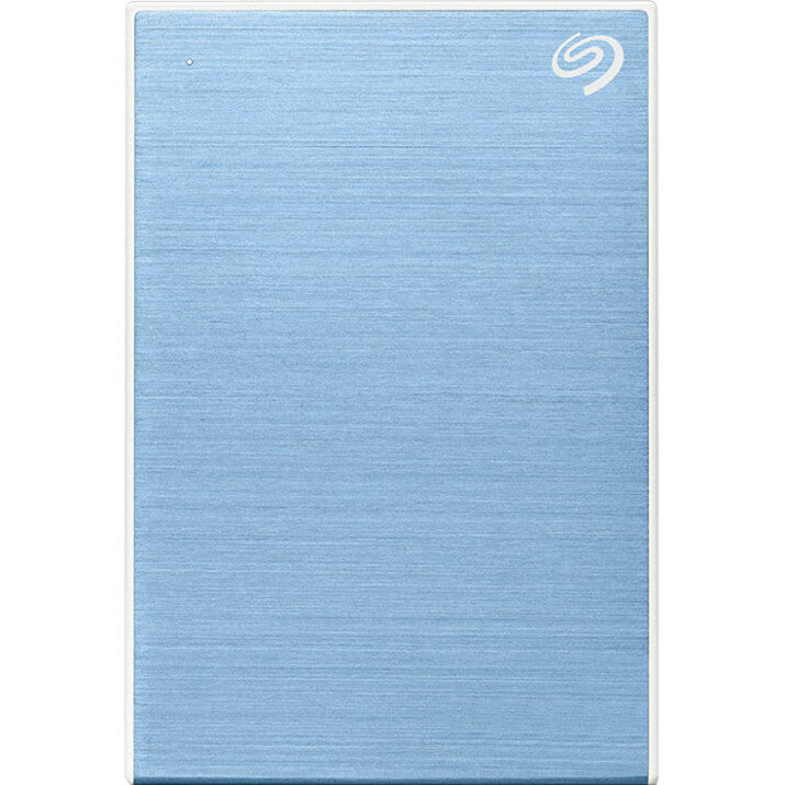 Seagate Backup Plus Slim STHN1000402 1 TB Portable Hard Drive - External - Light Blue STHN1000402