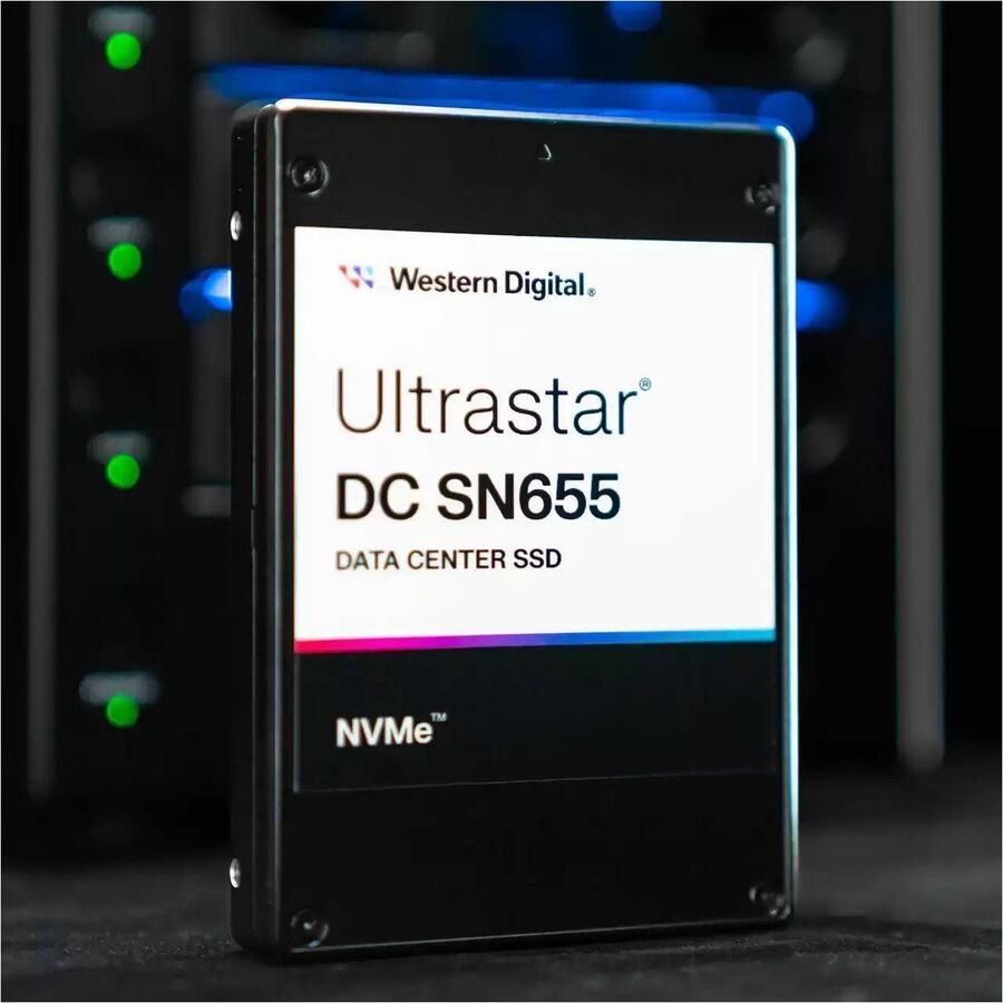 WD Ultrastar DC SN655 WUS5EA138ESP7E4 3.84 TB Solid State Drive - U.3 15 mm Internal - PCI Express NVMe (PCI Express NVMe 4.0) - Read Intensive 0TS2467