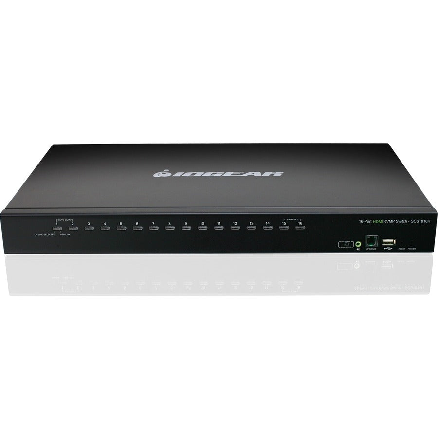 IOGEAR 16-Port USB HDMI KVM Switch with Audio (TAA Compliant) GCS1816H