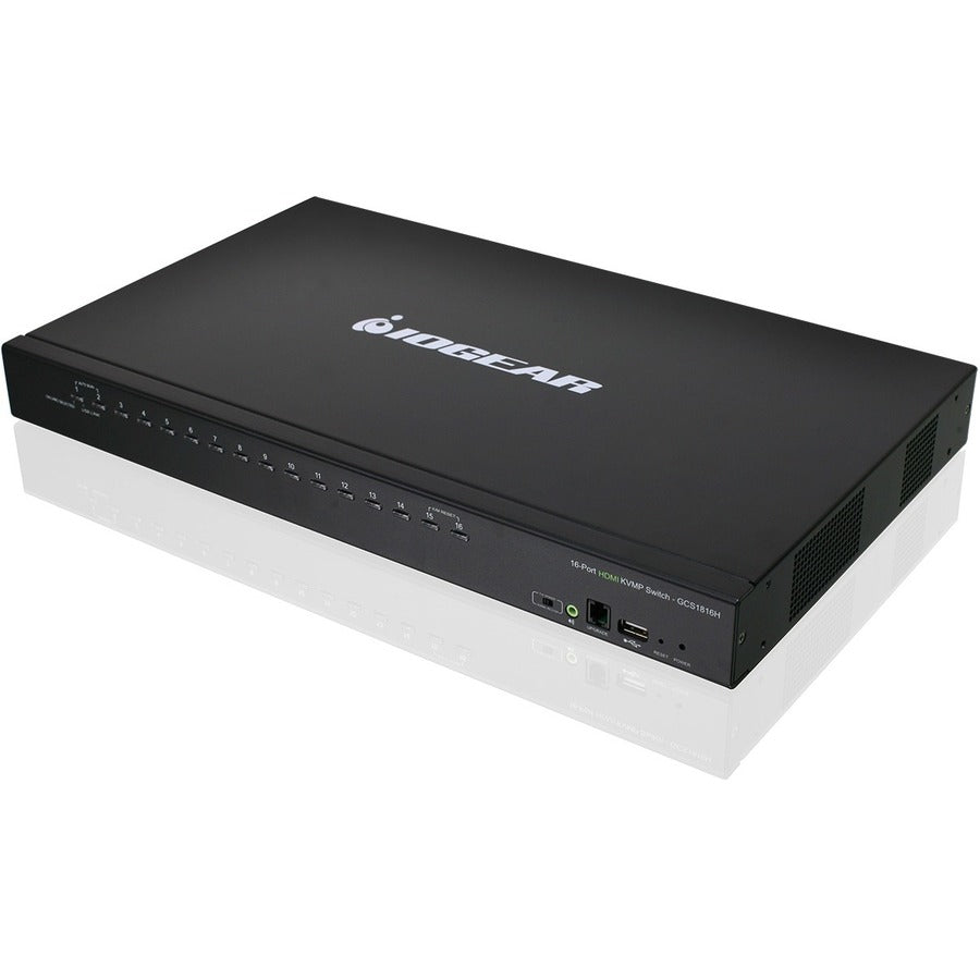 IOGEAR 16-Port USB HDMI KVM Switch with Audio (TAA Compliant) GCS1816H