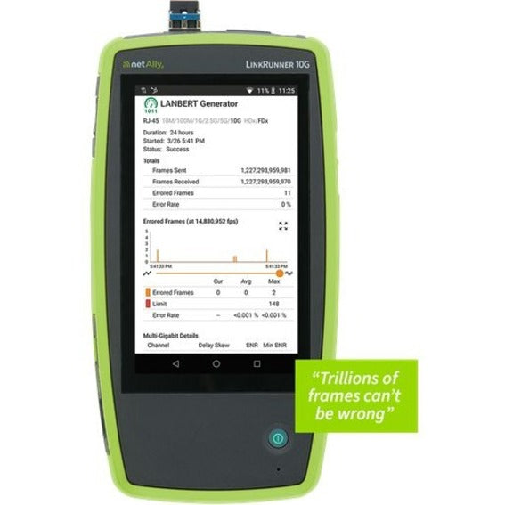 NetAlly EarthScope EXG-300 Network Testing Device EXG-300-UGD2