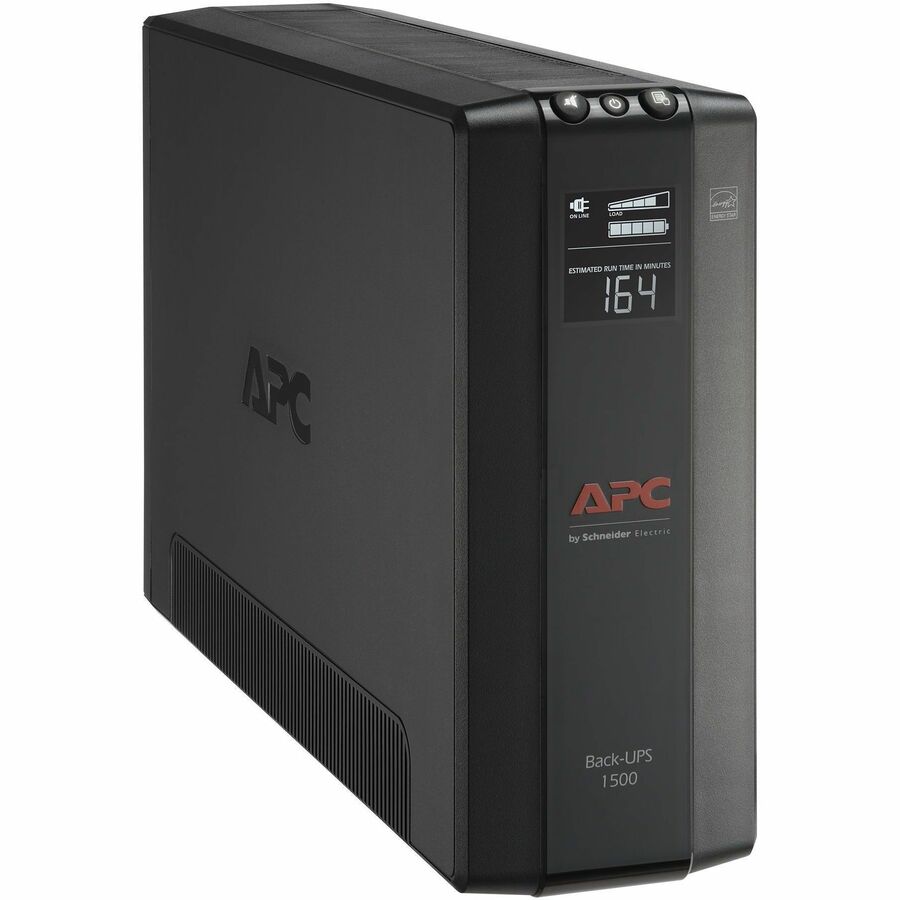 APC by Schneider Electric Back UPS Pro BX1500M, Compact Tower, 1500VA, AVR, LCD, 120V BX1500M