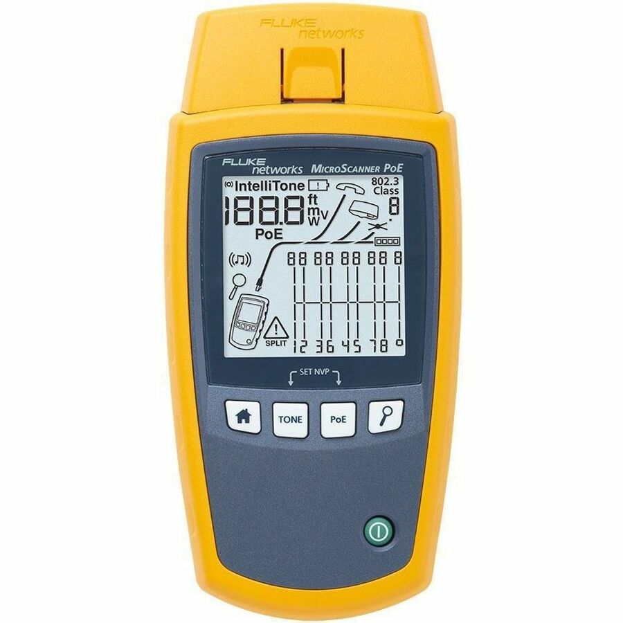 Fluke Networks MicroScanner MS-POE-IE-KIT Cable Analyzer MS-POE-IE-KIT
