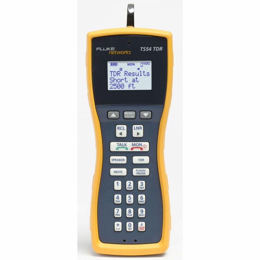 Fluke Networks Test Set + TDR, 4 MM Banana, Extra-large Alligator Clips, Test Probe TS54-BANA
