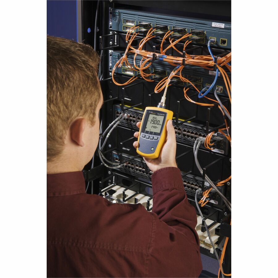 Fluke Networks SimpliFiber Pro SFSINGLEMODESOURCE Fiber Optic Power Meter SFSINGLEMODESOURCE