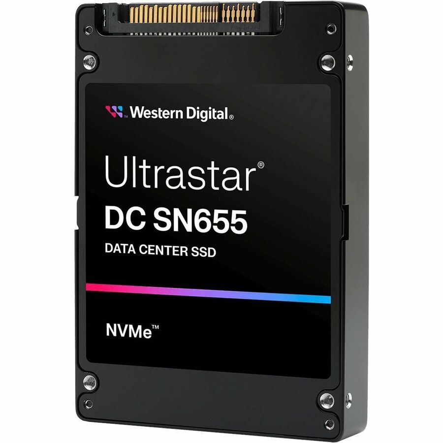 WD Ultrastar DC SN655 WUS5EA176ESP7E1 7.68 TB Solid State Drive - U.3 15 mm Internal - PCI Express NVMe (PCI Express NVMe 4.0) 0TS2459