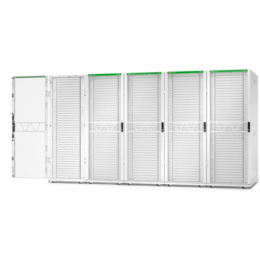 APC by Schneider Electric NetShelter SX Server Rack Gen 2, 42U, 1991H x 750W x 1200D mm, with Sides, White AR3350W2