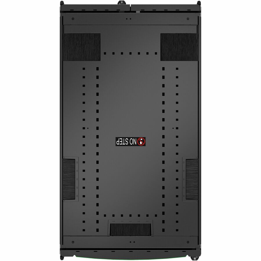 APC by Schneider Electric NetShelter SX Server Rack Gen 2, 45U, 2124H x 600W x 1070D mm, with Sides, Black AR3105B2