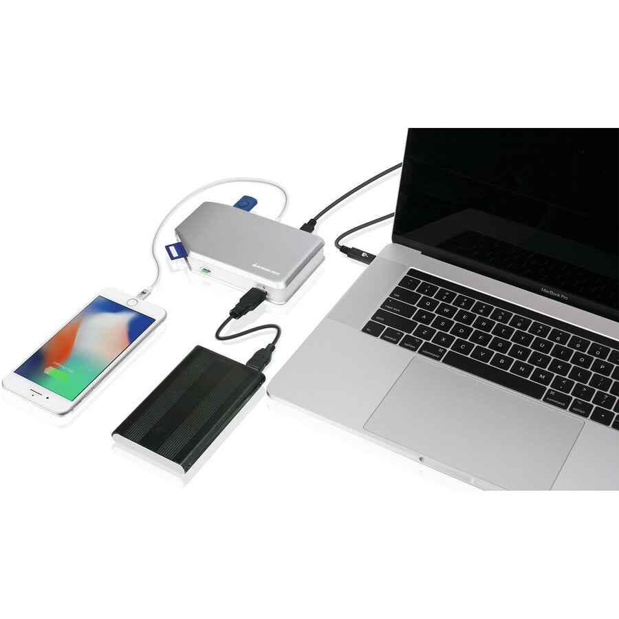 IOGEAR USB-C Hub with Card Reader GUH3C41SD