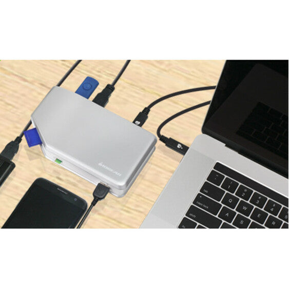 IOGEAR USB-C Hub with Card Reader GUH3C41SD