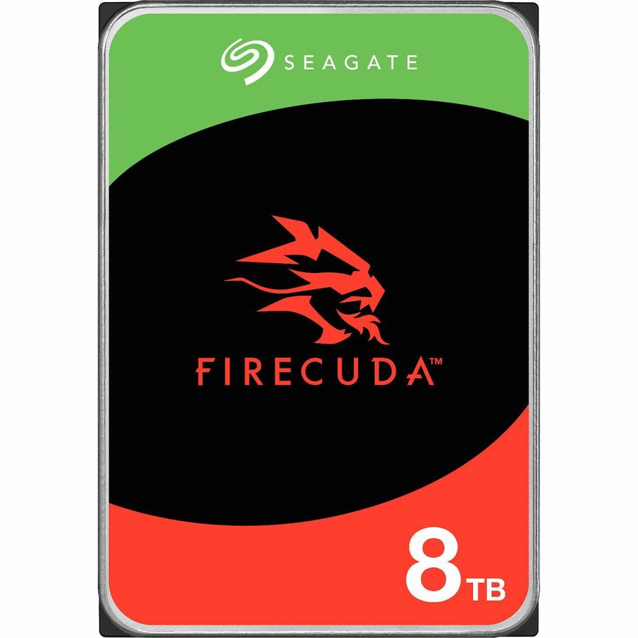 Seagate FireCuda ST8000DXA01 8 TB Hard Drive - 3.5" Internal - SATA (SATA/600) - Conventional Magnetic Recording (CMR) Method ST8000DXA01