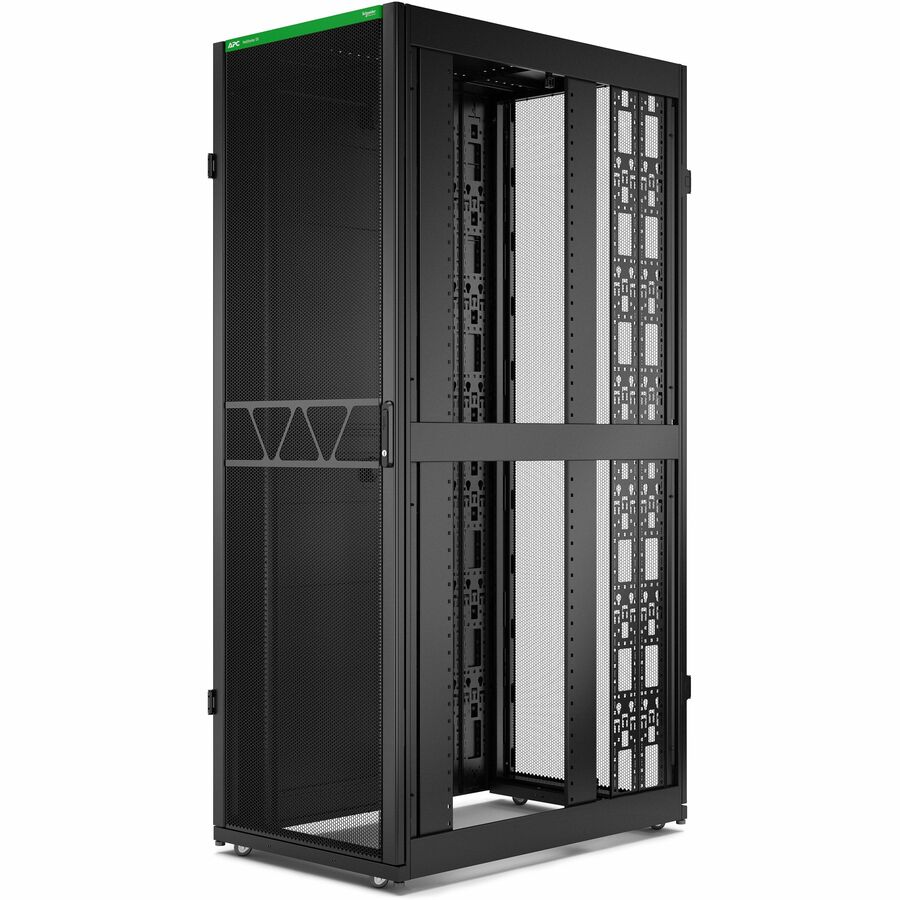 APC by Schneider Electric NetShelter SX Server Rack Gen 2, 48U, 2258H x 750W x 1200D mm, with Sides, Black AR3357B2