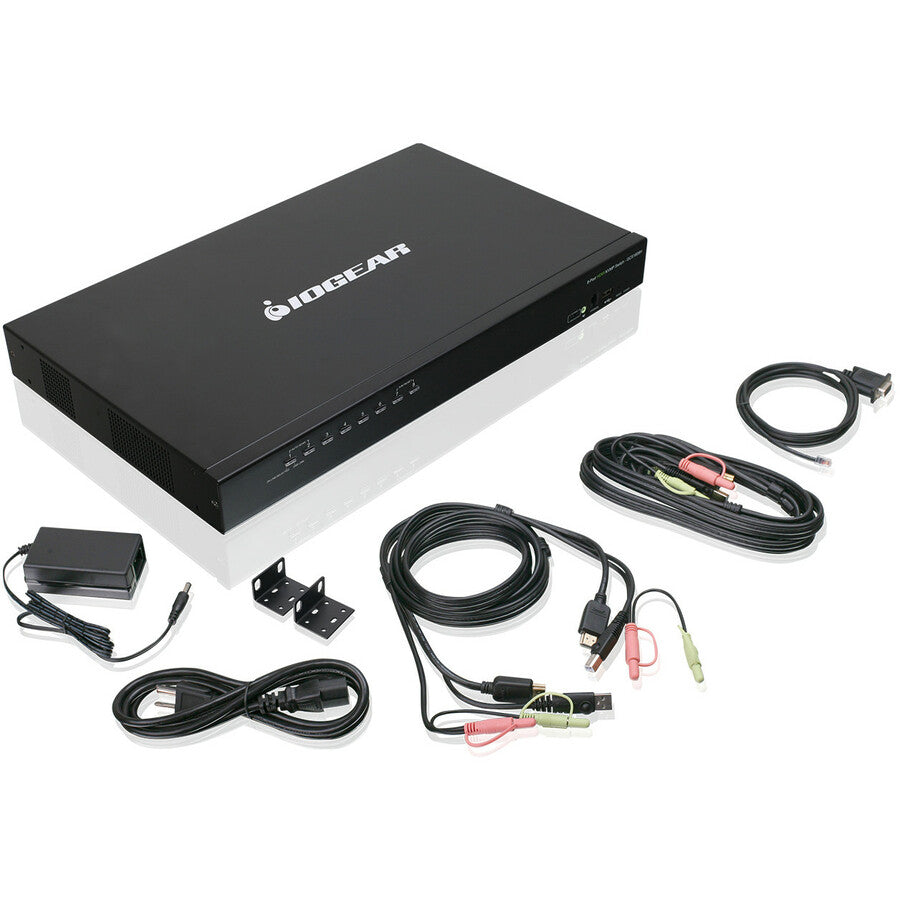 IOGEAR 8-Port USB HDMI KVM Switch with Audio (TAA Compliant) GCS1808H