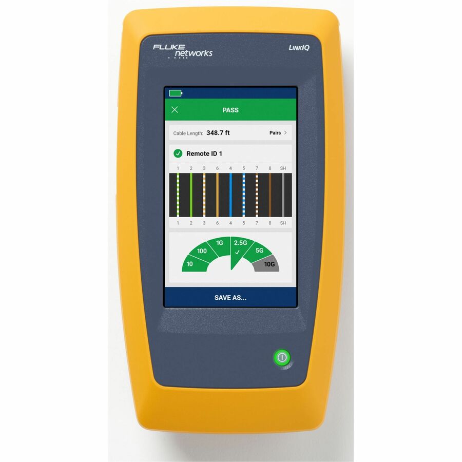 Fluke Networks LinkIQ Industrial Ethernet Cable+Network Tester LIQ-100-IE