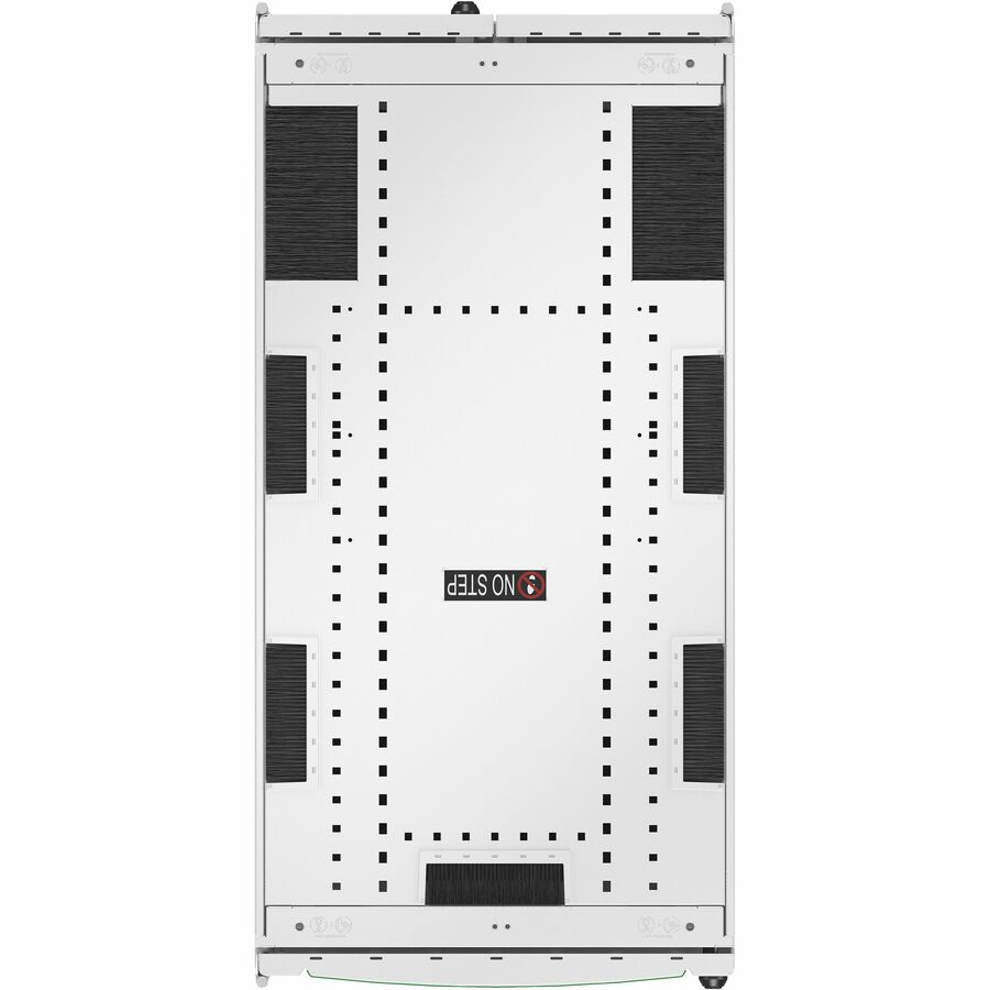 APC by Schneider Electric NetShelter SX Server Rack Gen 2, 48U, 2258H x 600W x 1200D mm, with Sides, White AR3307W2