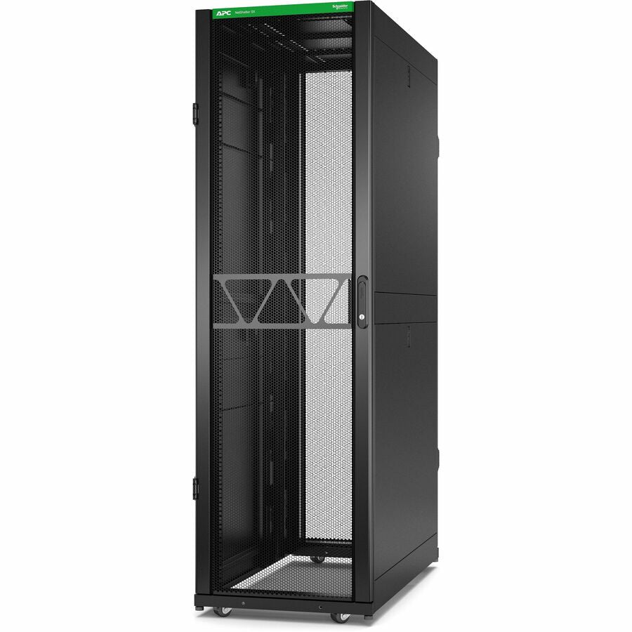 APC by Schneider Electric NetShelter SX Server Rack Gen 2, 42U, 1991H x 600W x 1200D mm, with Sides, Black AR3300B2