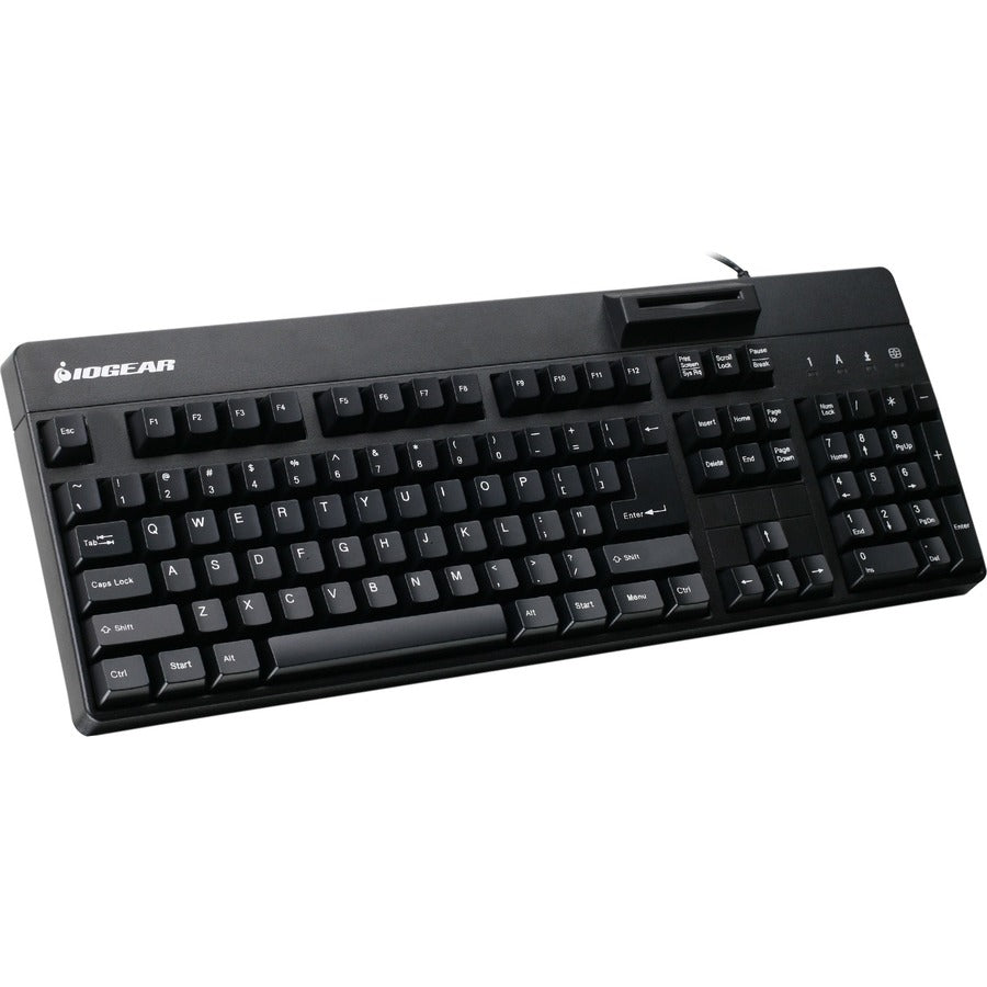 IOGEAR Integrated Keyboard/CAC Reader GKBSR202TAA