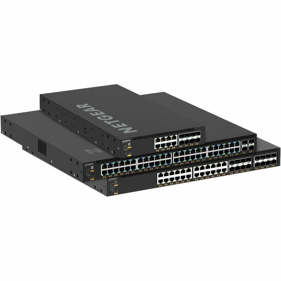 Netgear 36x10G/Multi-Gig PoE++ (280W base, up to 1,760W) and 4xSFP28 25G Managed Switch XSM4340CV-100NES