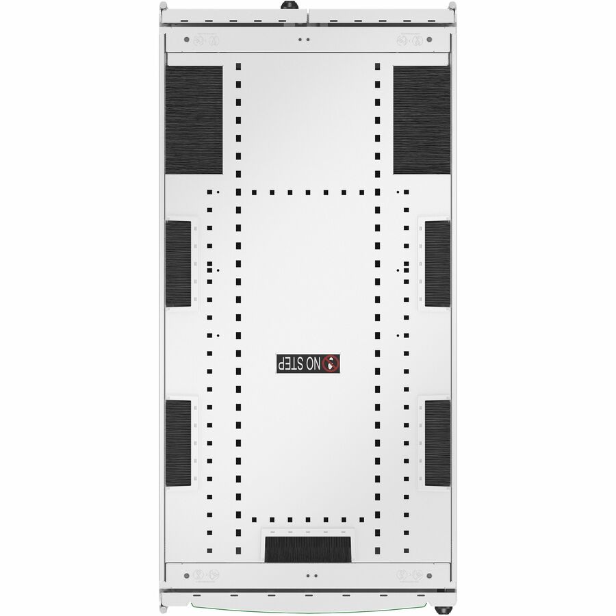 APC by Schneider Electric NetShelter SX Server Rack Gen 2, 42U, 1991H x 600W x 1200D mm, with Sides, White AR3300W2