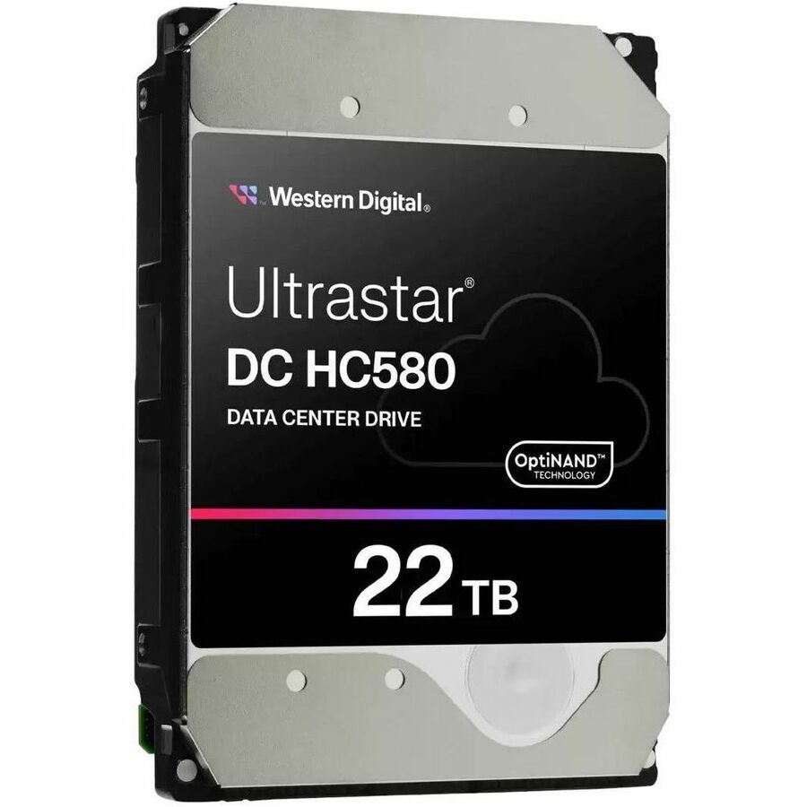 WD Ultrastar DC HC580 0F62791 22 TB Hard Drive - 3.5" Internal - SAS - Conventional Magnetic Recording (CMR) Method 0F62791