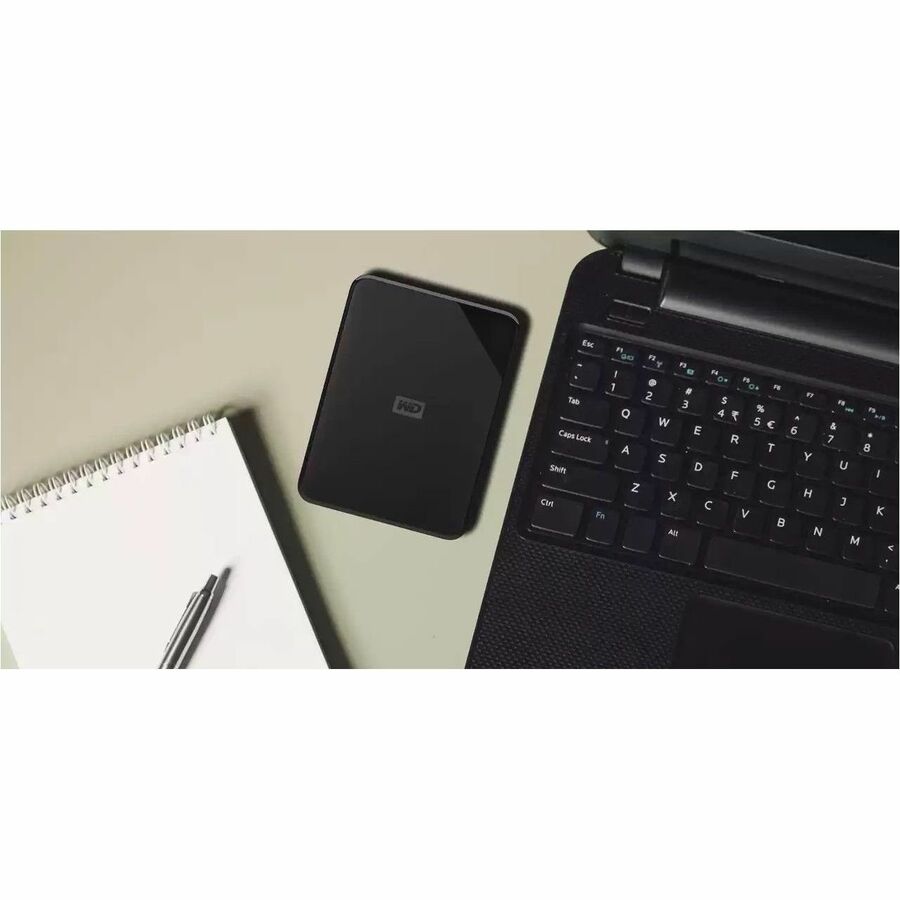 WD Elements SE WDBG8A0060BBK-WESN 6 TB Portable Hard Drive - External - Black WDBG8A0060BBK-WESN