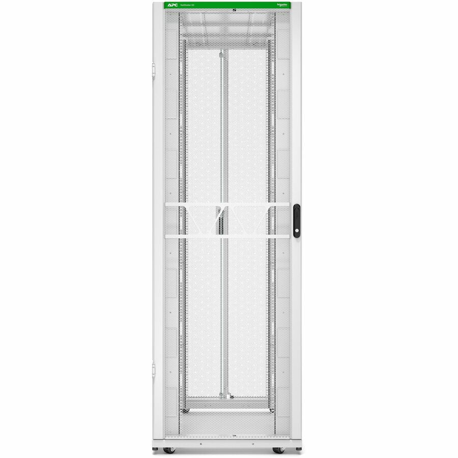 APC by Schneider Electric NetShelter SX Server Rack Gen 2, 48U, 2258H x 750W x 1200D mm, with Sides, White AR3357W2