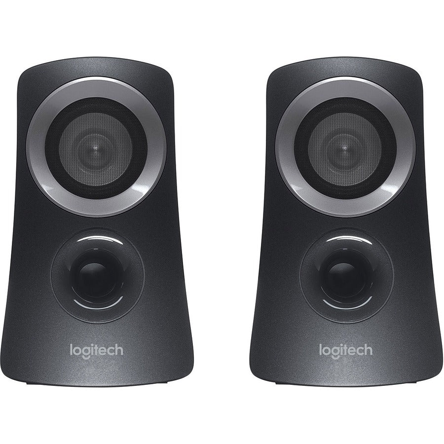 Logitech Z313 2.1 Speaker System - 25 W RMS - Black 980-000382