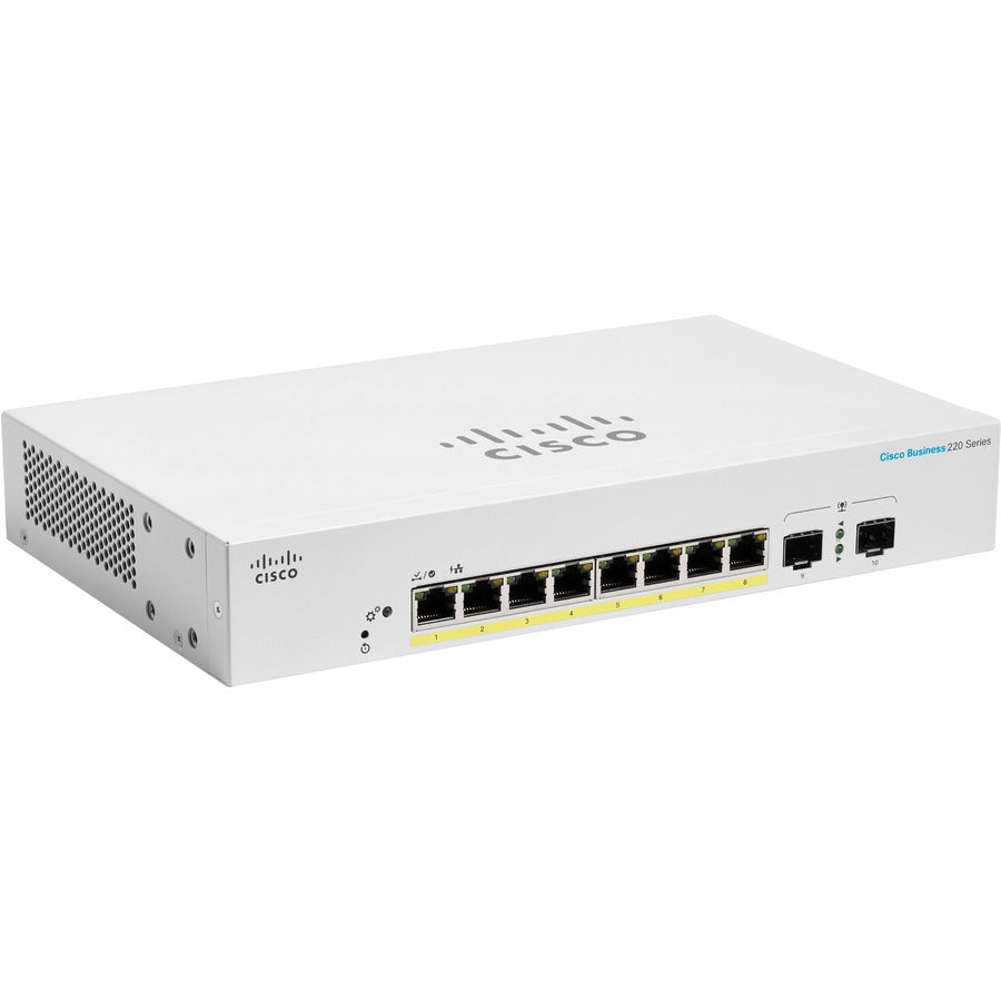 Cisco Business CBS220-8P-E-2G Ethernet Switch CBS220-8P-E-2G-NA