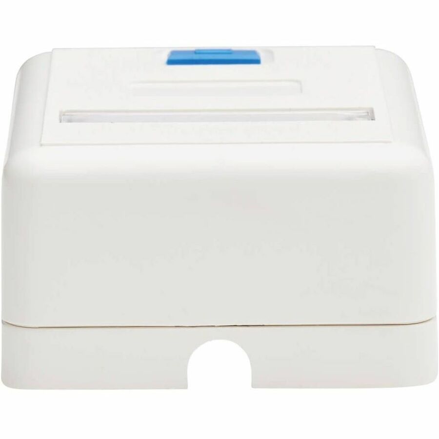 Tripp Lite by Eaton Surface-Mount Box for Keystone Jack - 1 Port, White N082-001-WH