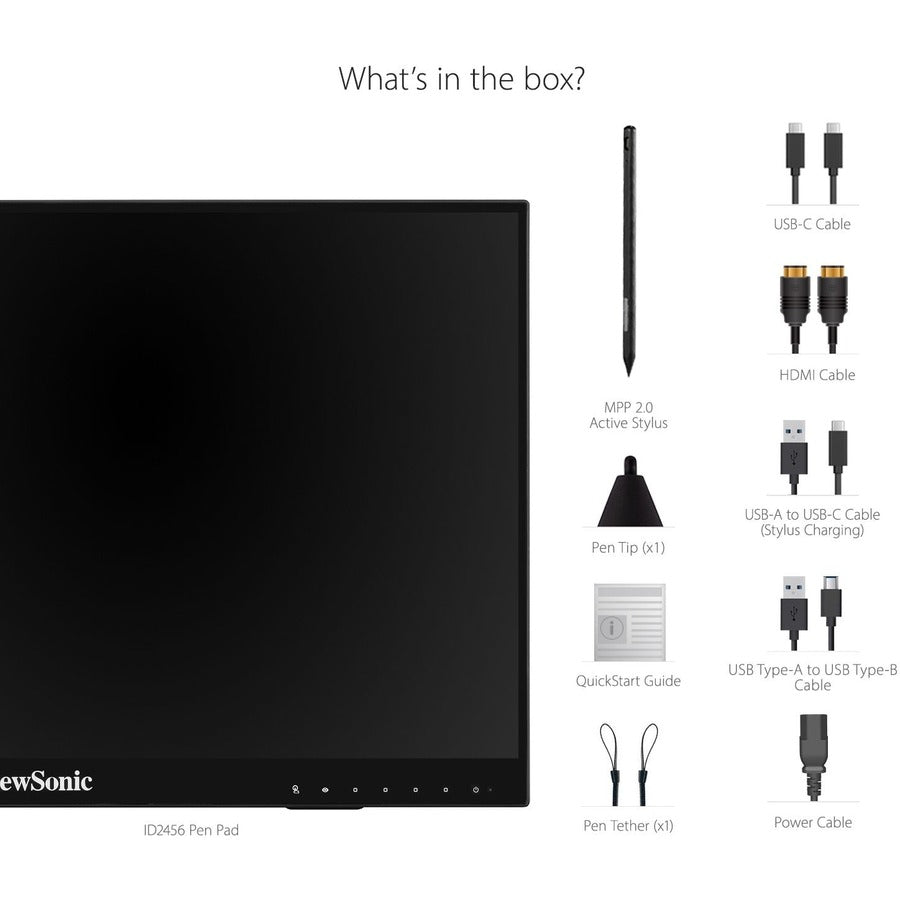 ViewSonic ID2456 24" Class LCD Touchscreen Monitor - 16:9 ID2456